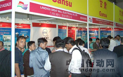 長城電工參加第七屆中國商品（印度）展覽會(huì)