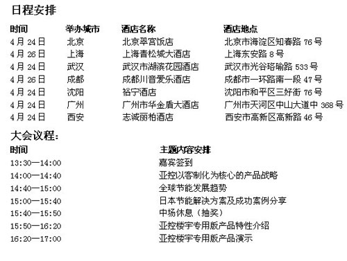 亞控節(jié)能解決方案暨樓宇專用版發(fā)布會(huì)將于4月24日隆重召開